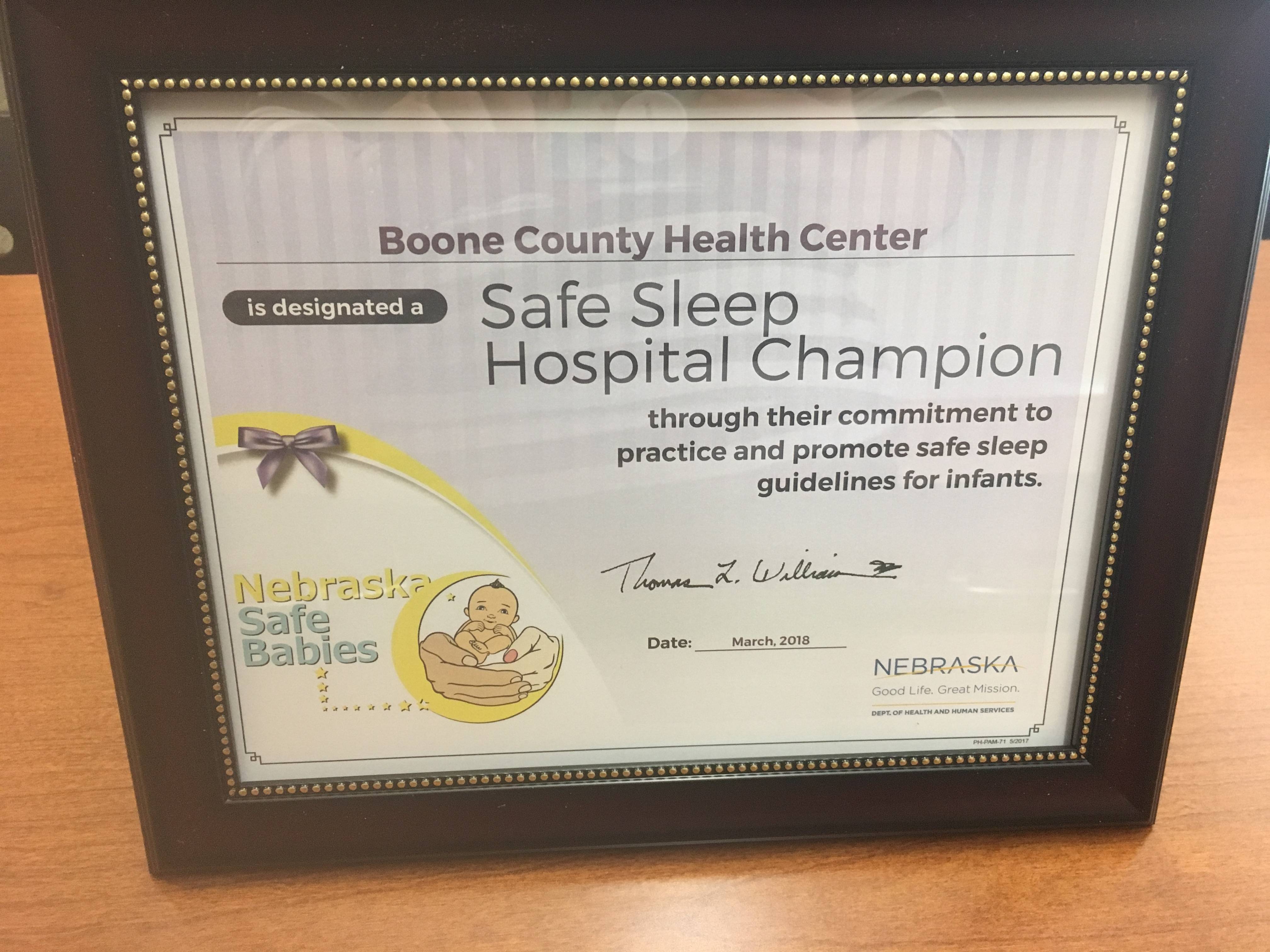 Sleep Training Certificate